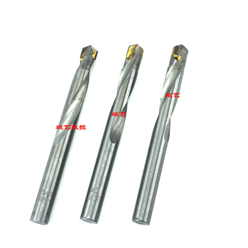 Carbide alloy straight handle flower drill inlaid tungsten steel drill 10 10 2 10 5 11 11 2 11 5