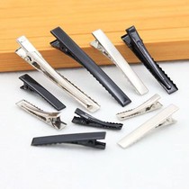 Handmade diy accessories materials duckmouth clamps and butterfly clip black Liu Haijie hairline