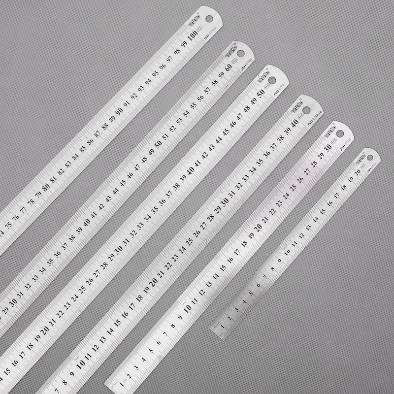 Golden Monkey 60cm Steel Ruler Stainless Steel Ruler 50 cm Ruler 20cm 20cm 30cm 40cm 40cm Special Price Promotion