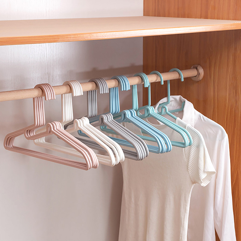 Chaodong Chaoxi long neck non-marking hanger non-slip anti-shoulder angle can not afford bag hanging clothes rack drying rack household clothes support