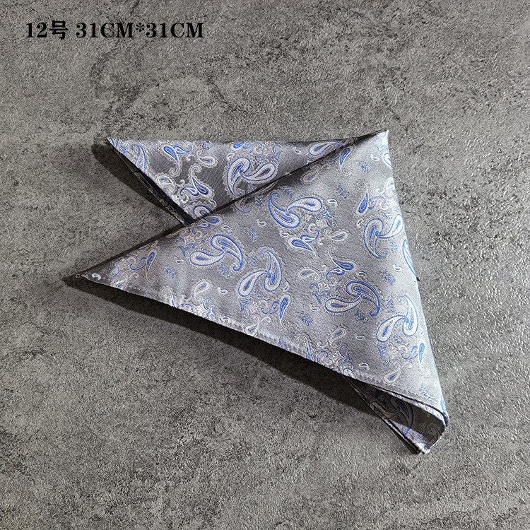 товар из китая pocket square外贸真丝男士商务口袋巾西装方巾桑蚕丝胸巾礼盒