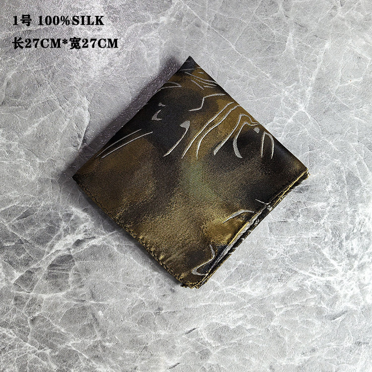 товар из китая pocket square外贸真丝男士商务口袋巾西装方巾桑蚕丝胸巾礼盒