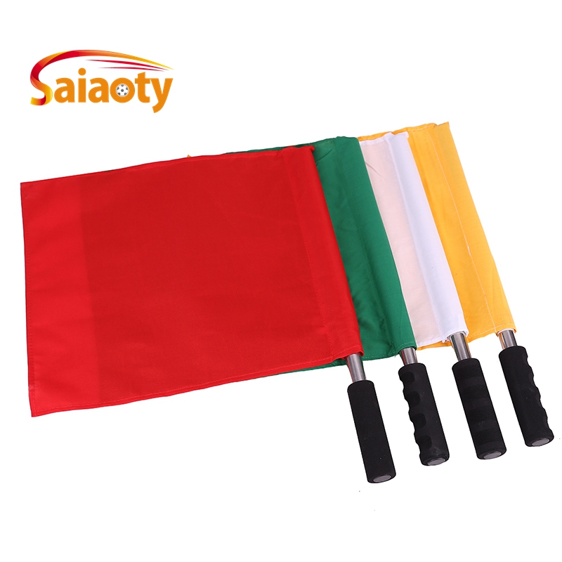 Football game patrol flag issuing referee flag signal issuing flag referee referee flag referee flag cutting flag football referee flag