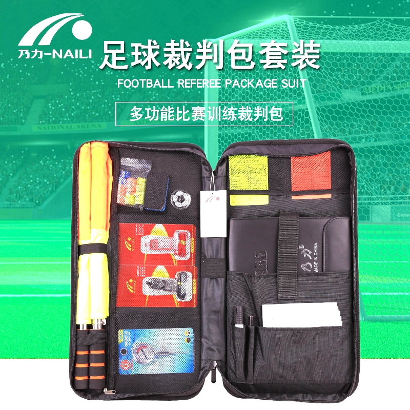 Neli Large Referee Kit Referee Tool Bag Football Referee Bag Soccer Referee Bag Soccer Referee Outfit