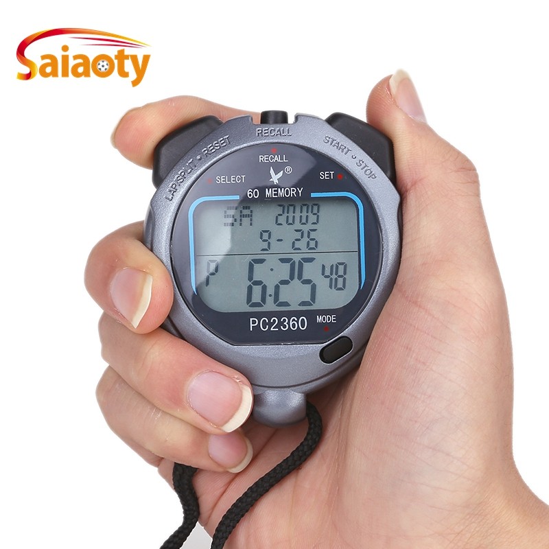 Tianfu PC2310 Three Rows 10 30 60 Track Track Chronograph Stopwatch Athletics Chronograph Stopwatch pc2360 Stopwatch