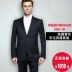 TX28804 Bộ đồ len dành cho nam giới trẻ trung Bộ đồ màu xanh Navy Pure Pure Blue XF68 Chỉ có 1018 Áo quà blazer nam Suit phù hợp