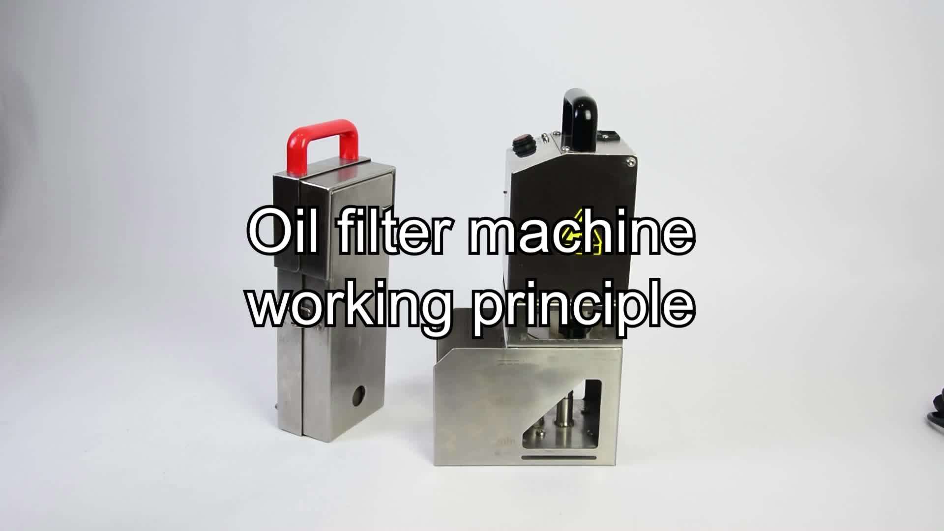 2020 New Style Stainless Steel Deep Fryer Cooking Oil Filter Machine