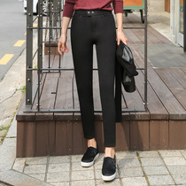 South Korean lets diet plus velvet magic pants ladies 2020 new autumn and winter hit underpants plus suede thickened outwear