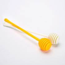 Japan ECHO honey stick stirring rod 2 pieces of plastic fruit sauce stick coffee milk tea long handle honey spoon