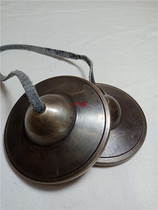 Buddhist supplies Nepal touch Suzuki glossy black touch Suzuki handmade bell pure copper bell touch bell