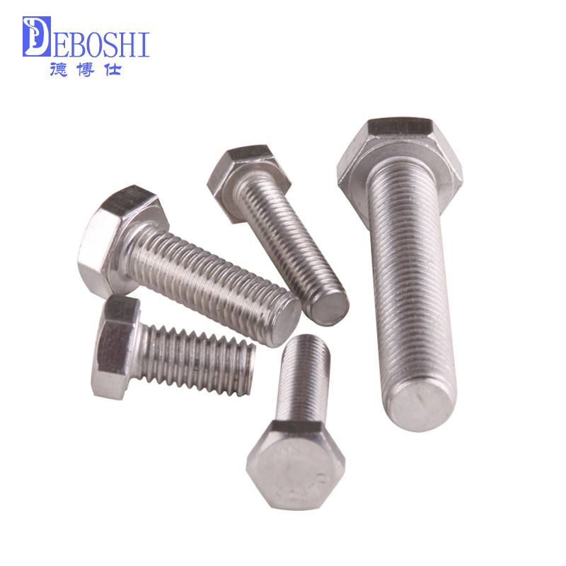 Stainless steel 304 outside hexagonal bolt Outer hexagonal screw All teeth outer hexagonal M16*30-M16*150