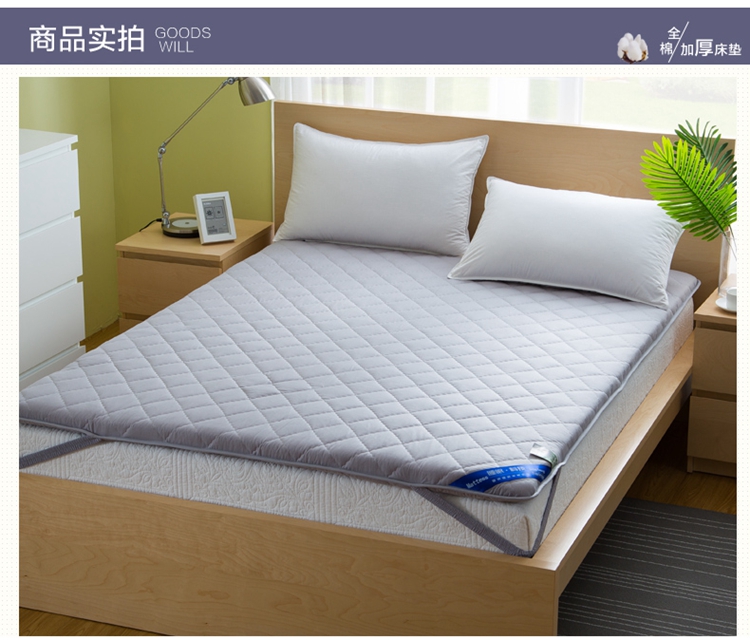 Tre sợi than nhíp nệm bông đệm 褥 bông đơn sinh viên đôi ký túc xá - Nệm đệm y tế