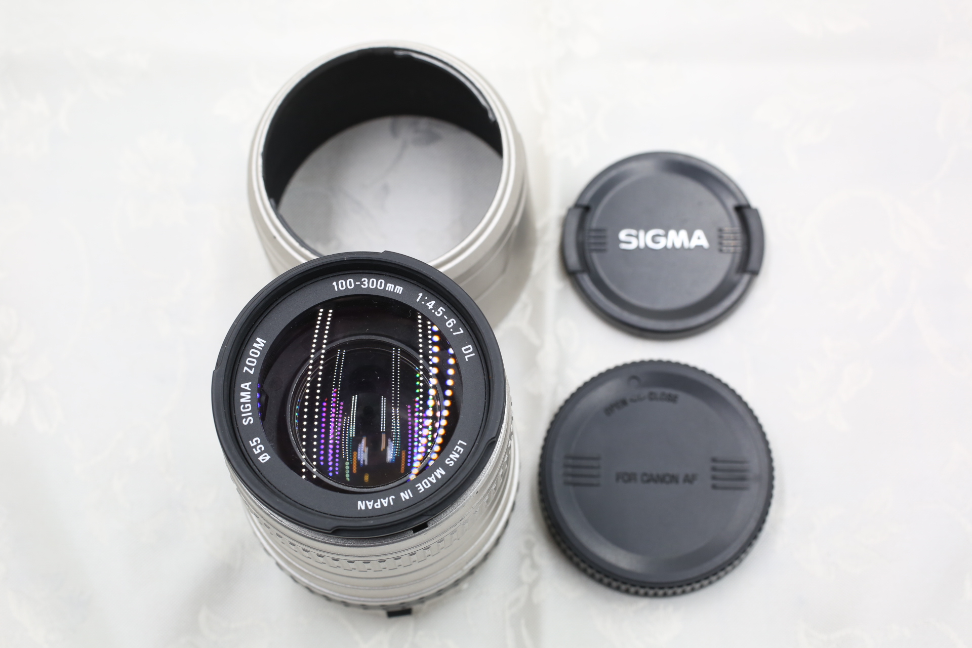 Sigma 100 300 4 5-6 7 single-lens lens EF AI MA PK mouth used lens automatic lens