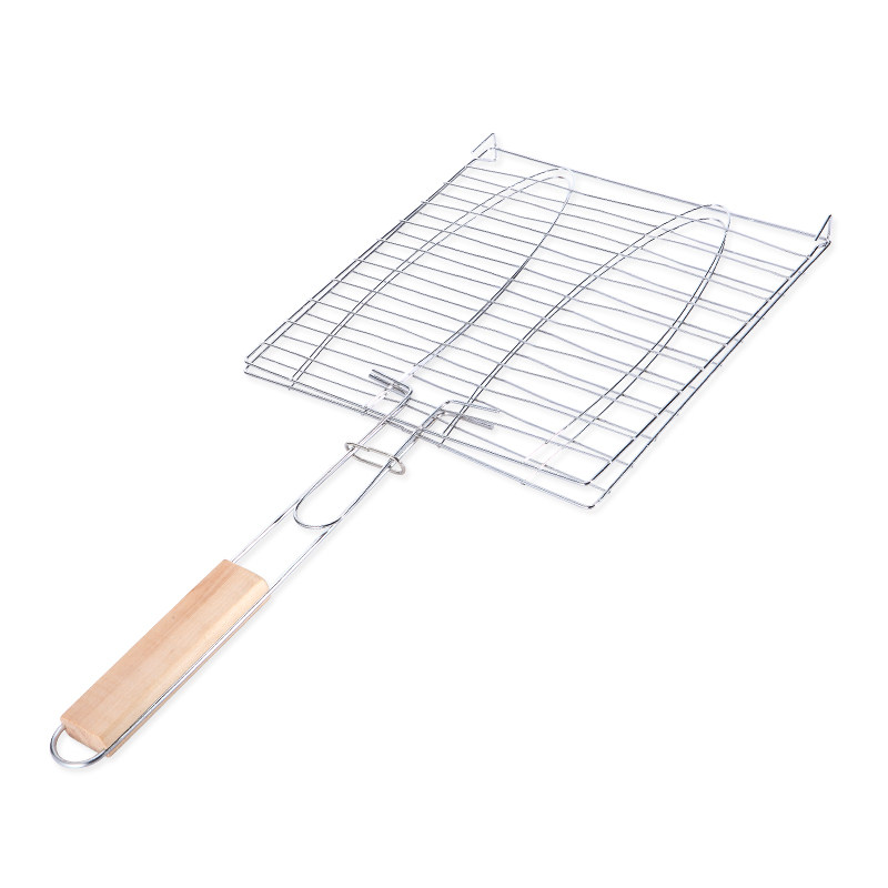 Barbecue tools Barbecue accessories Grilled fish clip Grilled fish net Grilled burger net