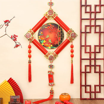 Chinese New Year Reunion Small Lanterns, New Year Decoration Hanging Ornaments, Wedding Room Festive Wedding Indoor Small Lantern Arrangement