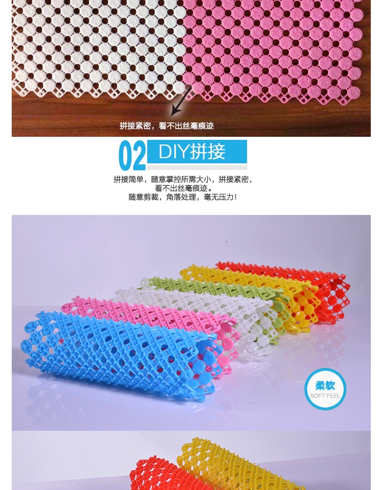 Bath mat ban công phòng bếp phòng tắm vòi sen thảm entry nước nhà vệ sinh lát khảm sàn mat - Thảm sàn thảm đá thấm nước