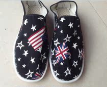 Xishan cloth shoes beef tendons driving labor protection shoes old Beijing cloth shoes men spring and summer models