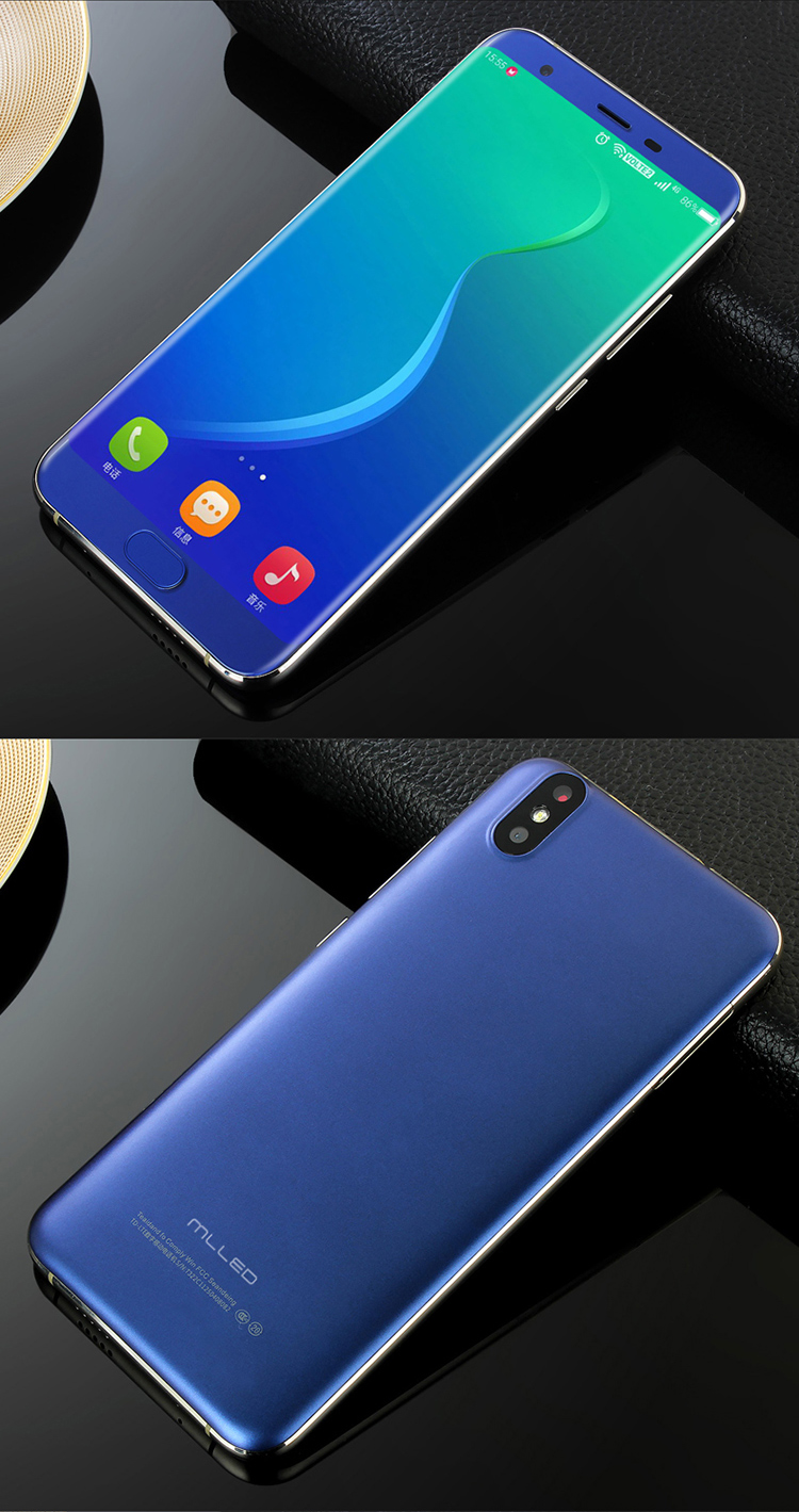 MLLED m màu xanh R13 vân tay mặt 5,5 inch đầy đủ Điện thoại thông minh Netcom 4G hoàn toàn mới thẻ sinh viên chính hãng