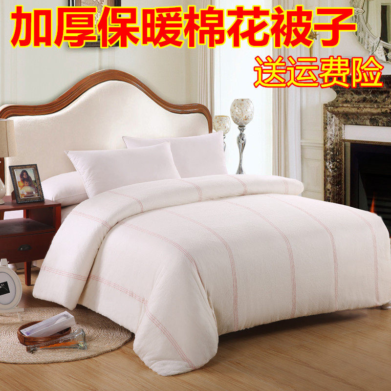 Two-meter big bed double quilt quilt core 1 5m1 8×2m by 2m 3 quilt thickened warm autumn and winter cotton quilt