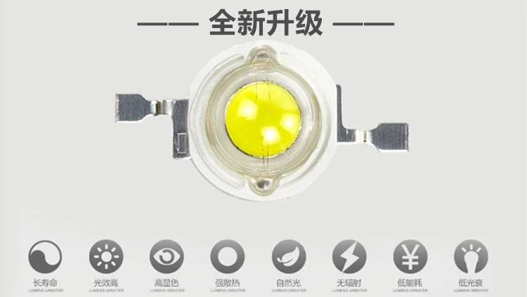 Đèn LED độ sáng cao công suất cao hạt đèn bảng 3/5/7/9W 12 watt đế nhôm tấm đèn LED phụ kiện đèn chiếu điểm