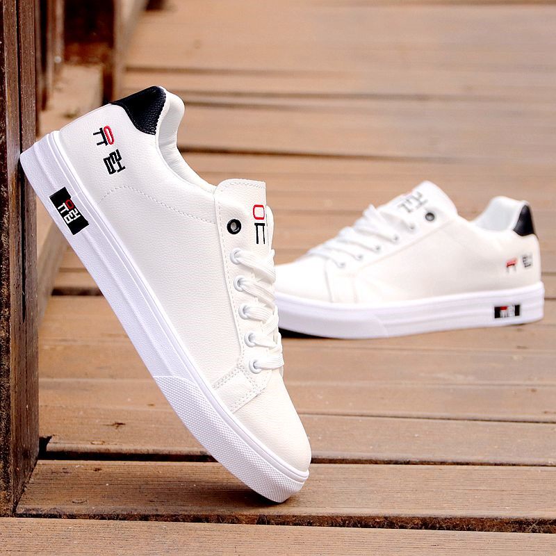 Tide brand white shoes men's 2022 summer new Korean version breathable all-match personality increase casual shoes handsome shoes