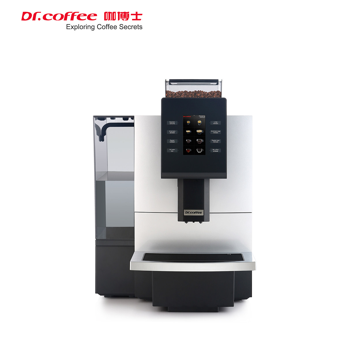 DR. COFFEE Coffee Dr. F09BIG Commercial Fully Automatic 8L Water Tank Smart Milk Coffee Machine Italian