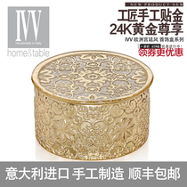 Italian ivv imported decorative jewelry box Nordic light luxury simple jewelry box Nordic bracelet earrings storage box