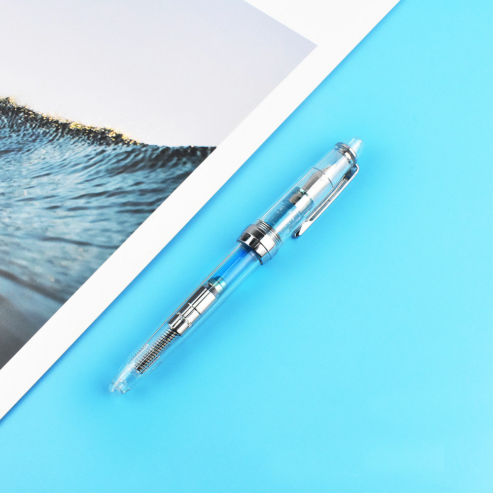  Transparent demonstration color ink pen Water demon pen Resin Lorelei Water Demon student practice word gift