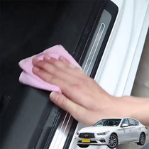 Suitable for Infiniti G series Q50 Q50L car threshold strip anti-step protection high-grade anti-scratch sticker anti-collision strip