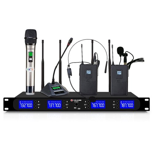 粤浪 YL-14 True U-сечение беспроводное микрофон сначала перетаскивать семейство Четвертое собрание KTV пение k Song Artifact Частота Специальная сцена на открытом воздухе свадебное выступление