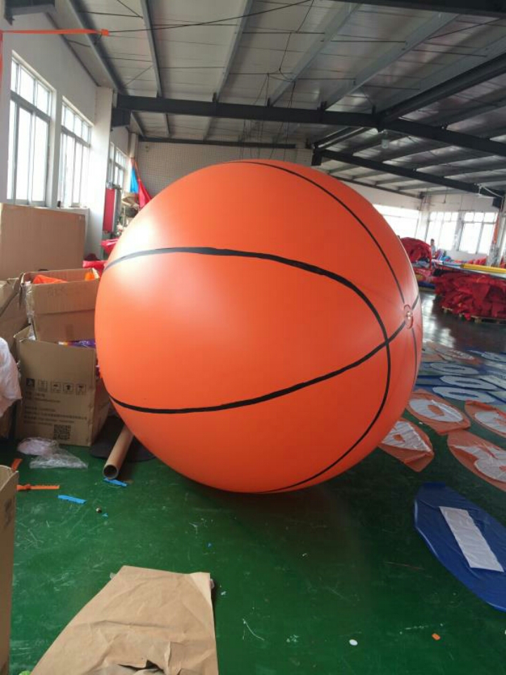 Custom PVC inflatable big basketball Soccer Games air model outdoor activities Toy intelligent teaching aids display model