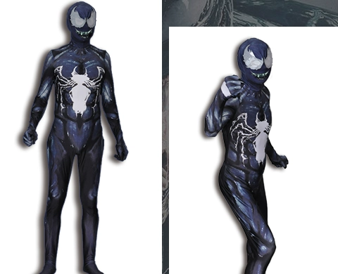 Nọc độc cộng sinh Nọc độc Symbiote Người nhện Xiêm Quần áo Cosplay Halloween senya miku