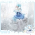 Trọn bộ v Home Vocaloid Snow Hatsune cos suit Miku2019 Star and Snow Princess Anime trang phục cosplay - Cosplay