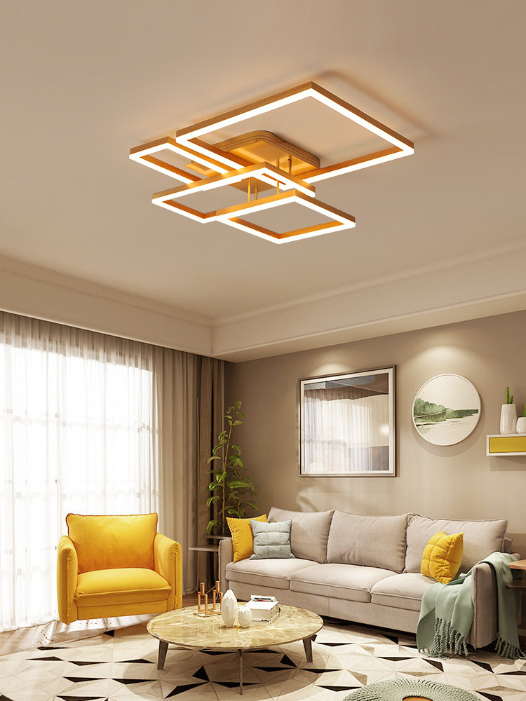 Living room lamp simple modern atmosphere LED personality light luxury fashion ceiling lamps living room lamps 2019 new