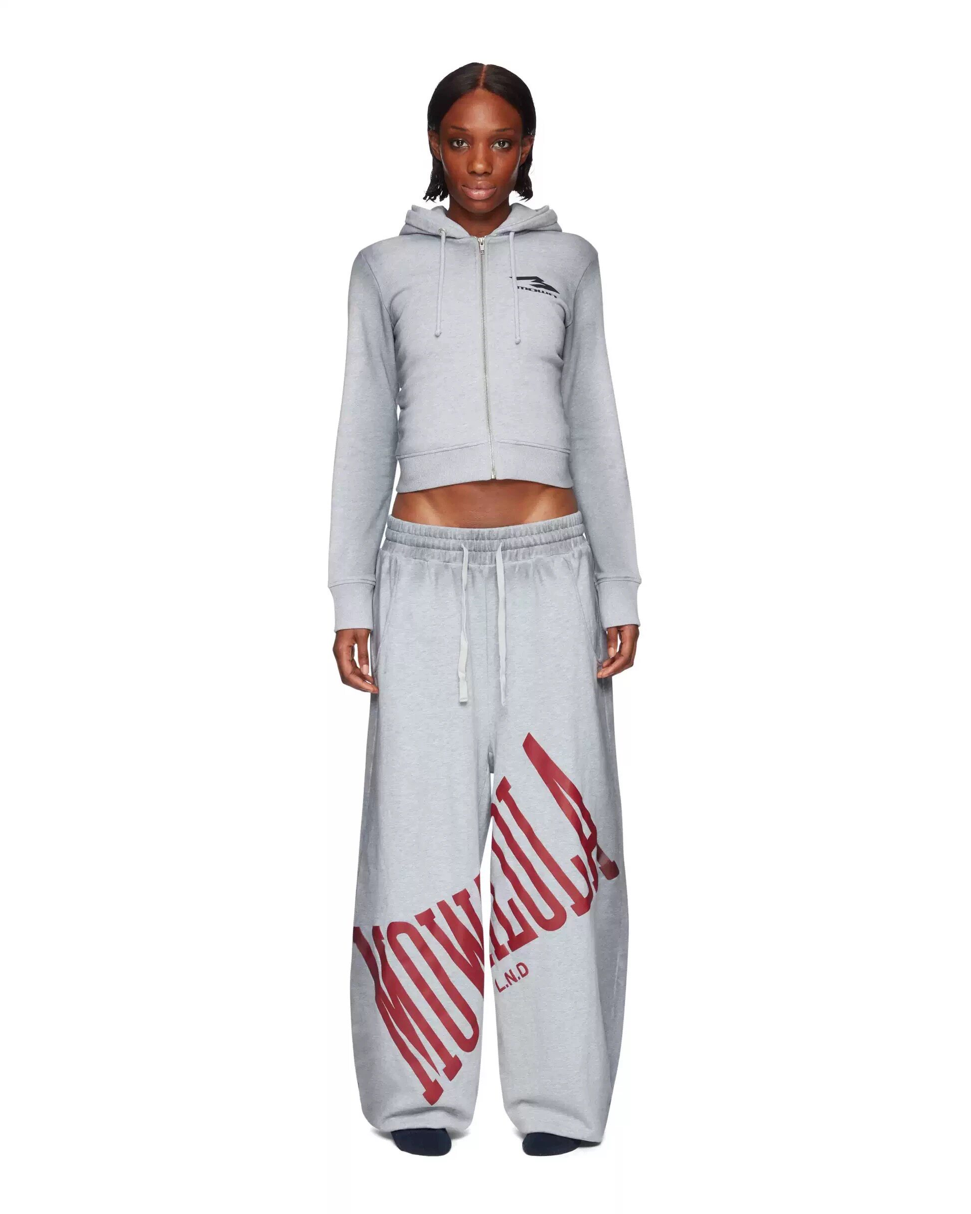 パンツ MOWALOLA STAMP JOGGERS GREY MOWALOLA STAMP JOGGERS GREY Grey Jogger Pants