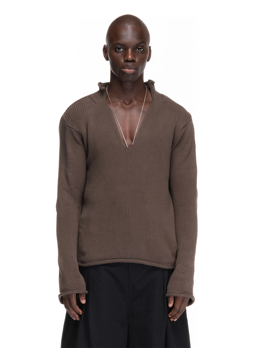 world.taobao.com: no faith studios three-color v-neck knitted