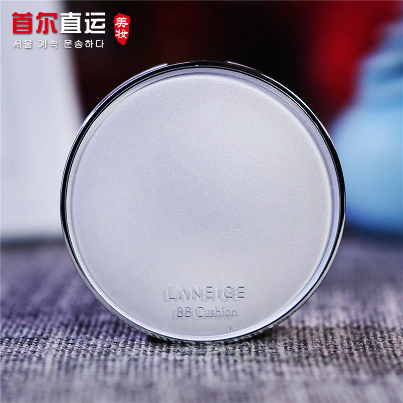 韩国正品Laneige/兰芝气垫BB霜秋冬限量版雪润粉底液遮瑕送替换装