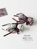 Kawano Korean niche design creative blue butterfly machine hairpin for women high-quality fashionable banana clip headwear