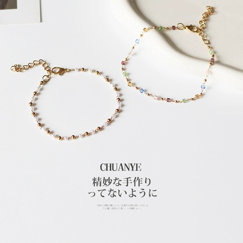 Изысканный браслет из бисера, браслет из бусин ручной работы, ювелирное украшение, легкий роскошный стиль, изысканный стиль, подарок на день рождения