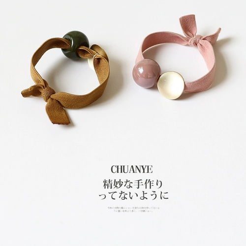 Брендовый чехол, резинка, корейский аксессуар для волос, хвостик, популярно в интернете, простой и элегантный дизайн