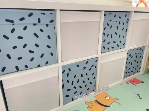 Ikea, ящик для хранения, игрушка, ткань, корзина для хранения