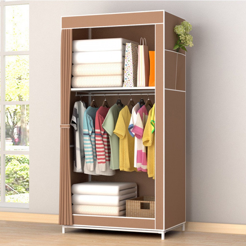 Children's small wardrobe Small Easy Bedroom Home closet Handy Minimalist Modern Cloth Single Dorm Room Girl room