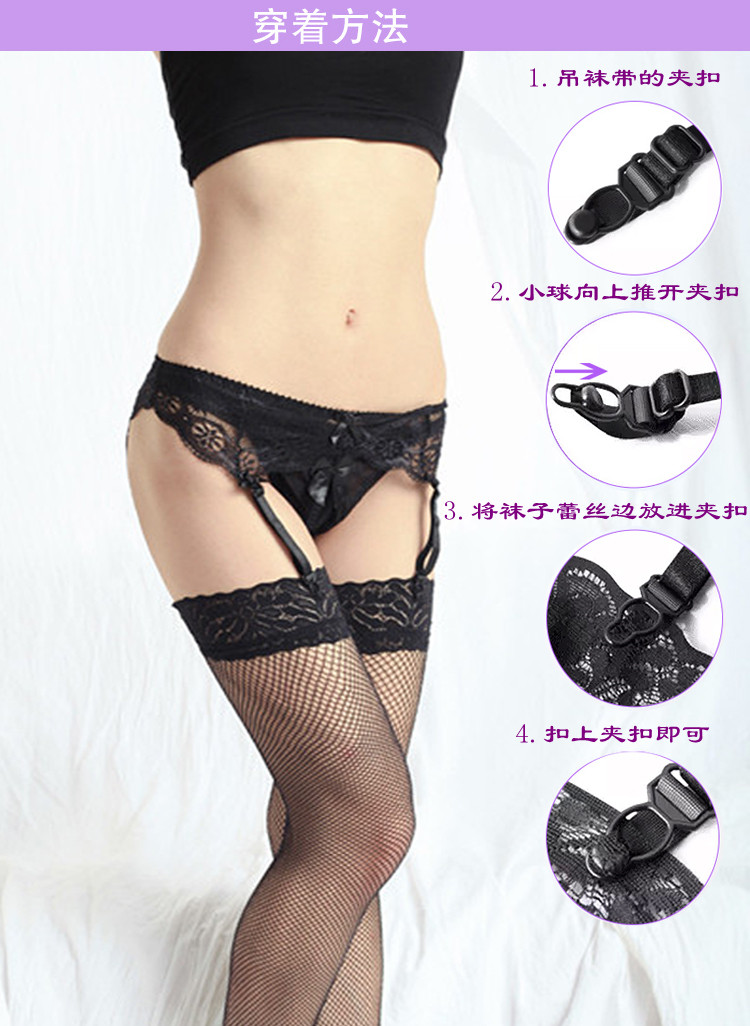 Kích thước lớn sexy ren garter với chất béo MM cộng với chất béo tam giác ống dài vớ đùi vớ garter