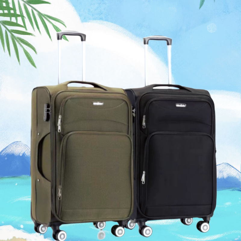 Large-Capacity Suitcase for Men 28inch Sturdy and Durable Oxford Cloth Password Box for Women Traveling Abroad and Moving Trolley Suitcase 30