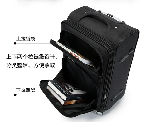 Вместительный и большой чемодан для переезда, 28 дюймов, 30 дюймов, ткань оксфорд