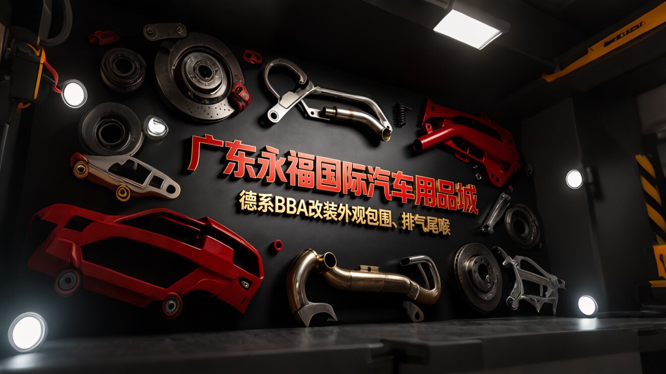 广东永福国际汽车用品城的LOGO