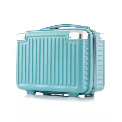 Модная металлическая портативная коробка, чемодан, высококачественный маленький ящик для хранения, 14 дюймов