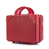 Ретро портативный чемодан, маленькая коробка для путешествий, ящик для хранения, 14 дюймов