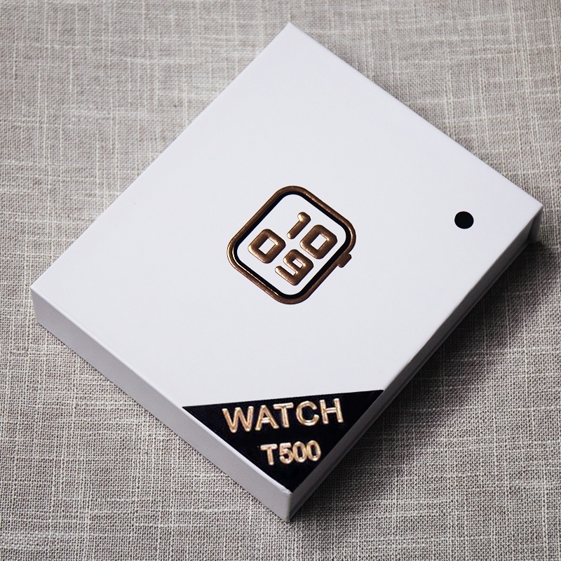 T500 smart watch male new high-match fifth-generation watch Bluetooth call sports information Huaqiangbei reminder touch screen Watch multi-function smart t500 bracelet FT50 smart watch