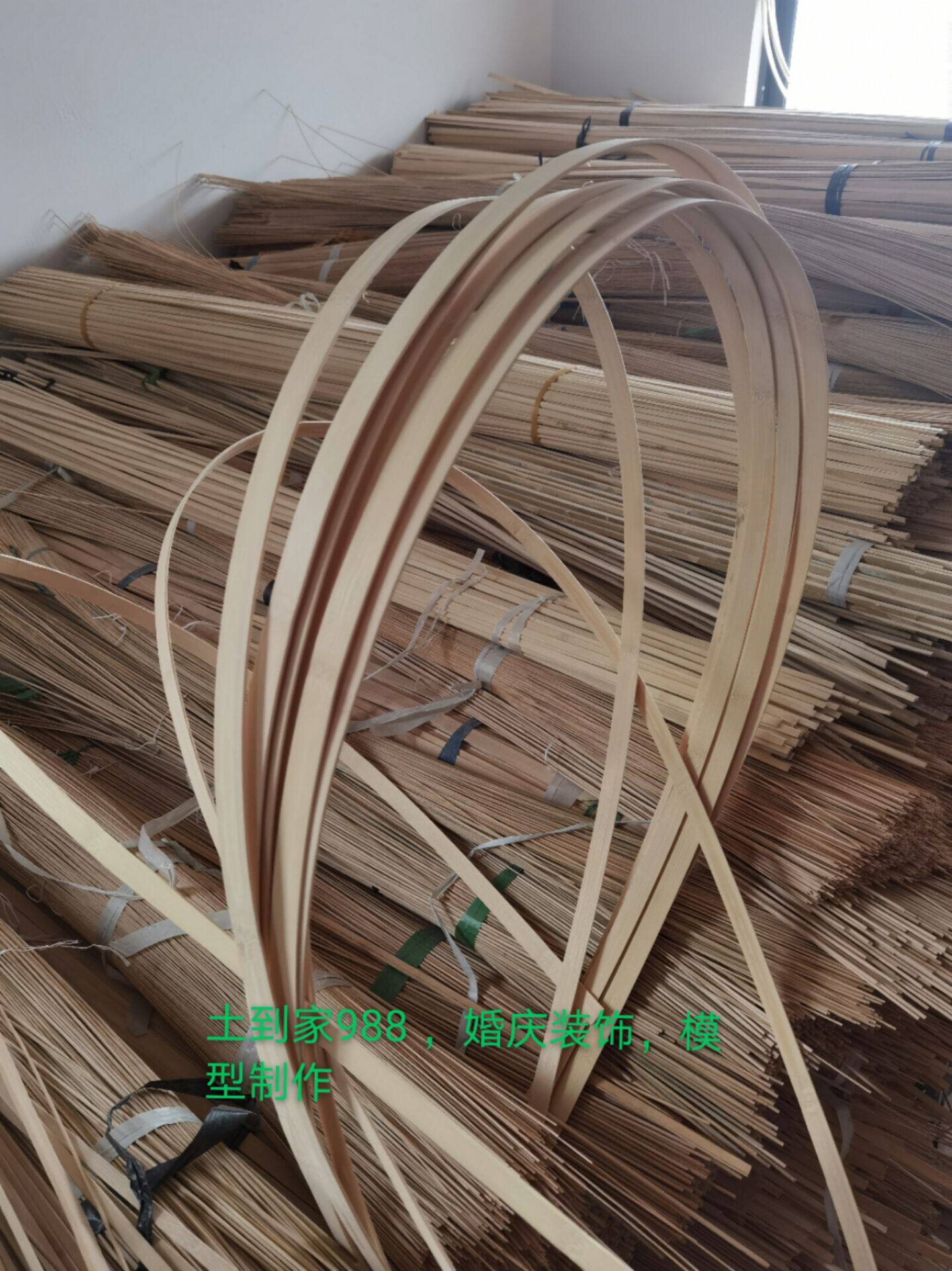 Bird cage bamboo material bamboo stick bamboo stick bamboo strip motor bamboo stick square bamboo strip decoration use